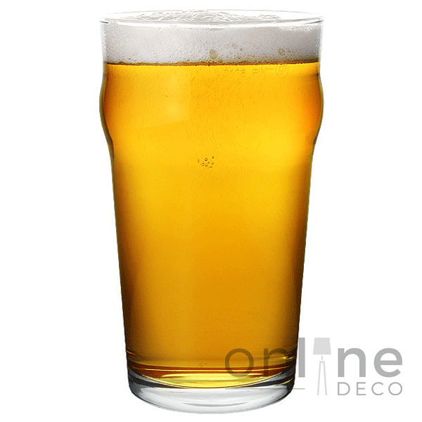 Vaso 1/2 Pinta Cristal chico Cerveza Set x 12 - Imagen 2