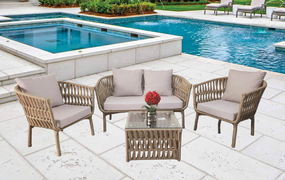 SILLONES SOGA MARINA Exterior BACIO Juego 4 Pzas. - Imagen 2