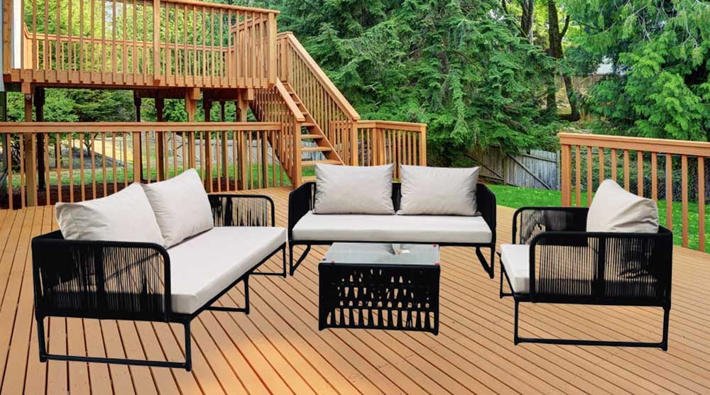 SILLONES SOGA MARINA Exterior LINCOLN Juego 4 Pzas. - Imagen 7