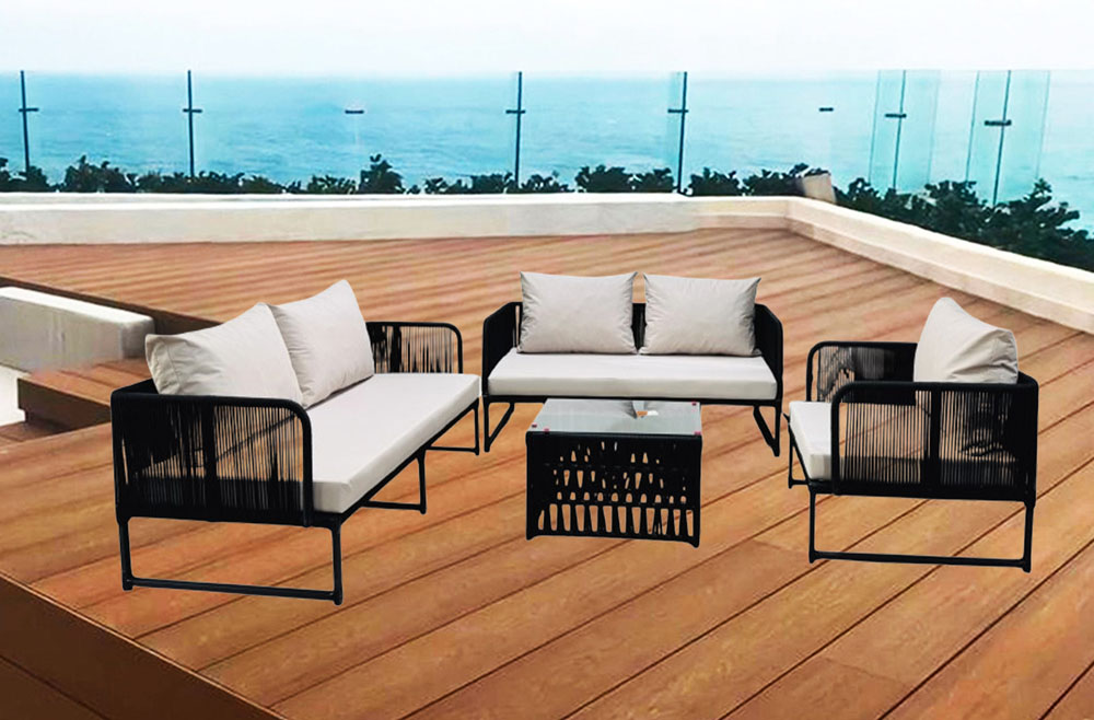 SILLONES SOGA MARINA Exterior LINCOLN Juego 4 Pzas. - Imagen 6