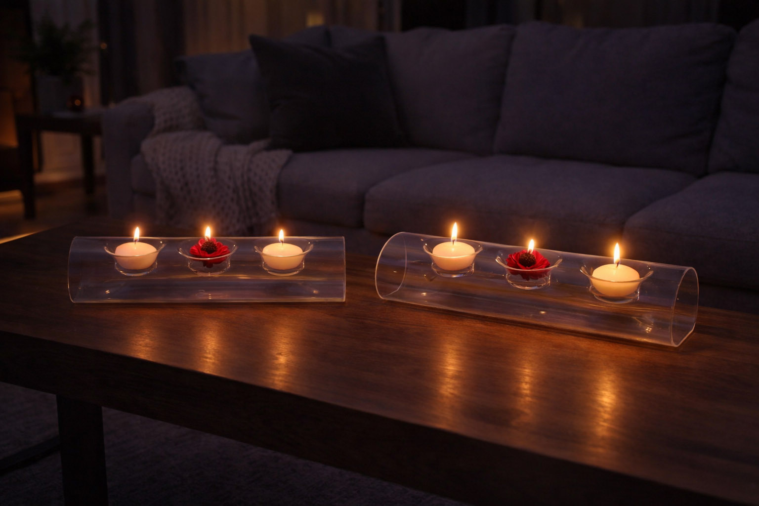 Candelabro Cristal 3 Velas - Imagen 4