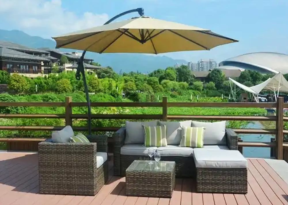 SILLONES Ratán Sintético Exterior Interior CANADA Juego 4 Pzas. - Imagen 6