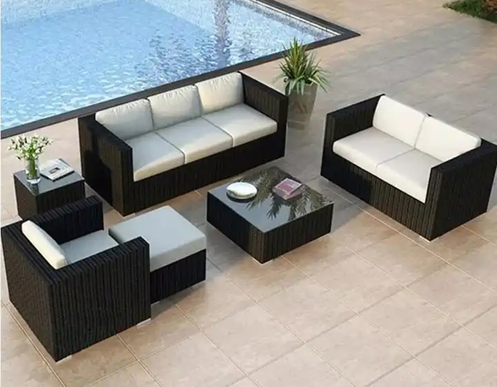 SILLONES Ratán Sintético Exterior Interior CANADA Juego 4 Pzas.