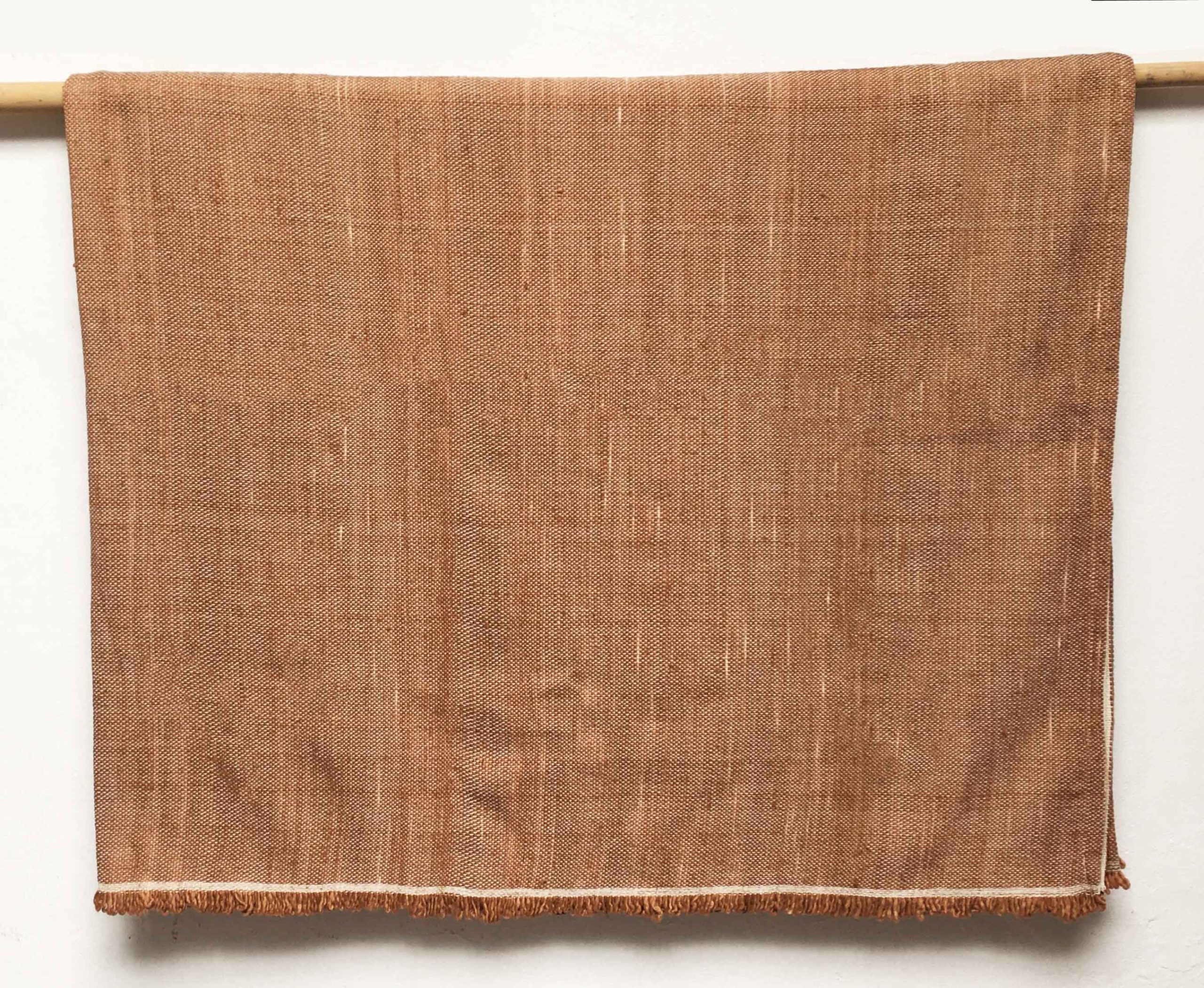 Manta Suave Gruesa Marrón Habano LISA - Imagen 2