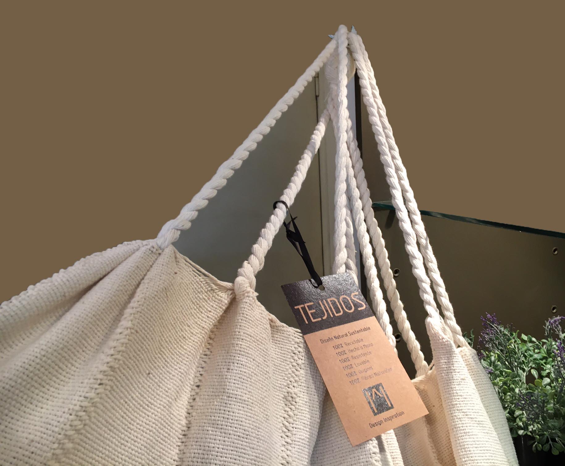 Hamaca Hanói COMBINADA Colgante Tejida a Mano - Imagen 4