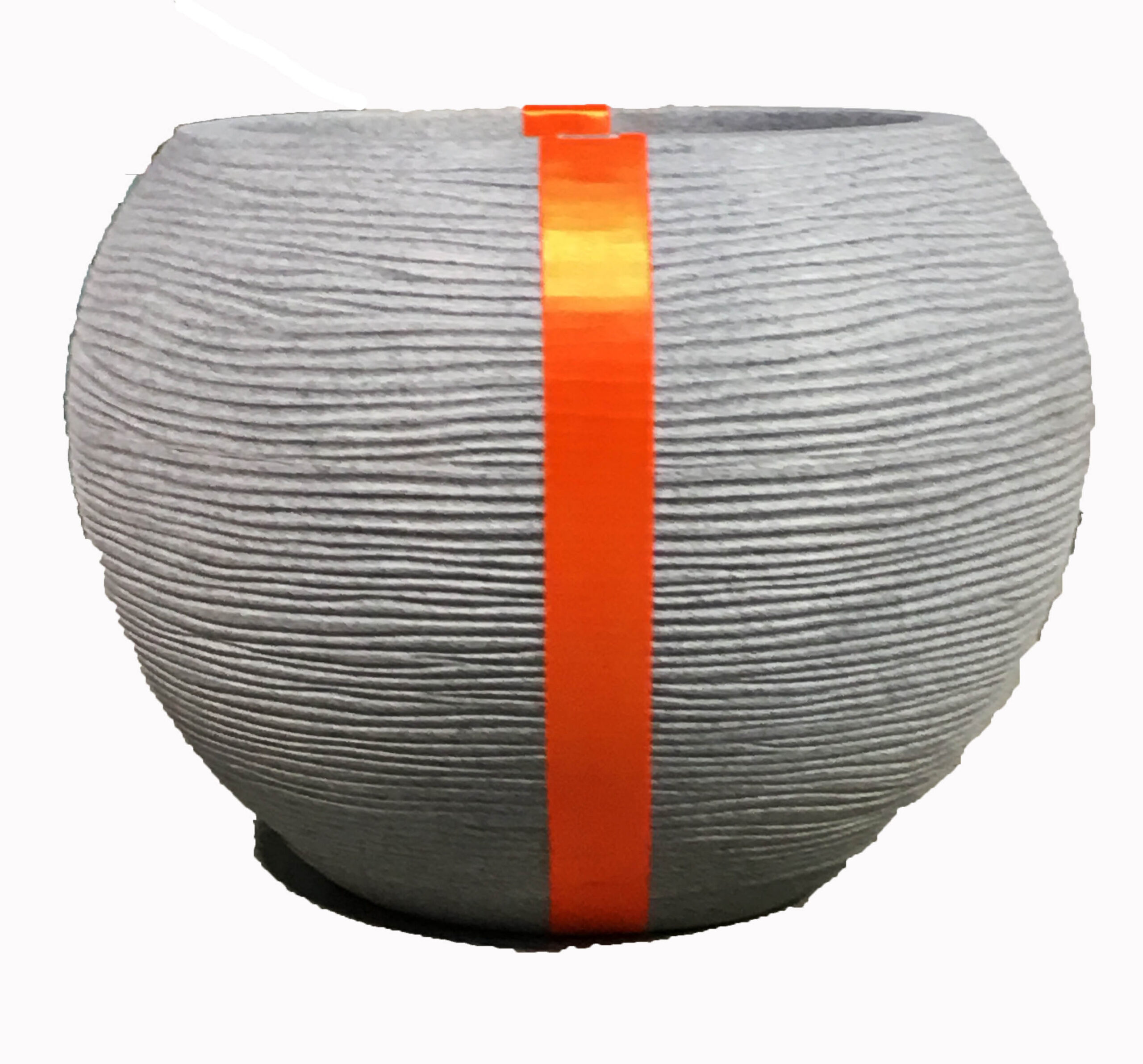 Macetero Esfera para Exterior con Base Recolectora de Excedente Agua 32 x 32 cm - Imagen 7