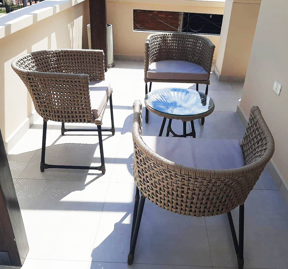 SILLONES GEORGIA Ratán Sintético Exterior Juego 5 Pzas. - Imagen 4