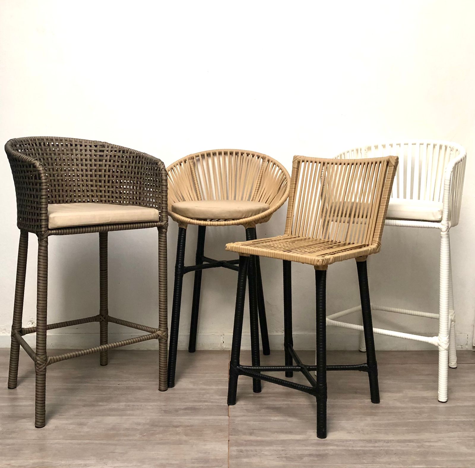 BANQUETA Ratán Sintético Exterior- Interior SOL - Imagen 2