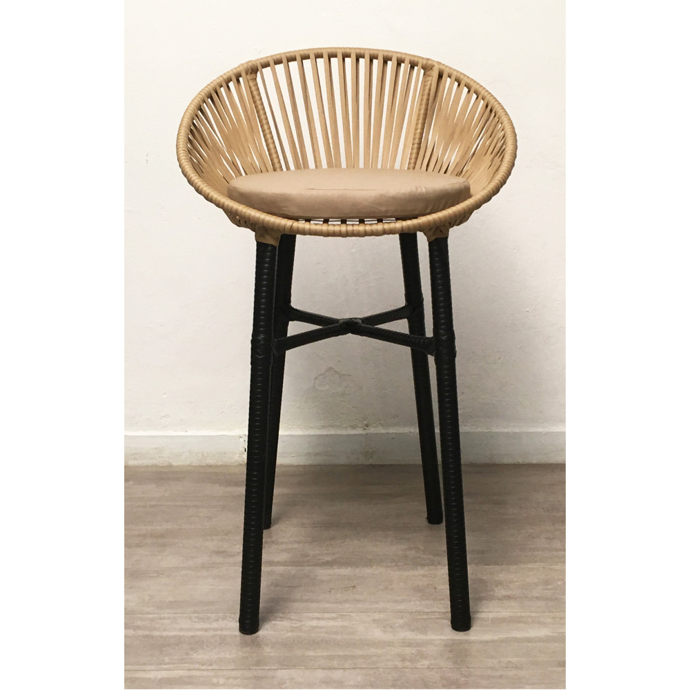 BANQUETA Ratán Sintético Exterior- Interior AITONA