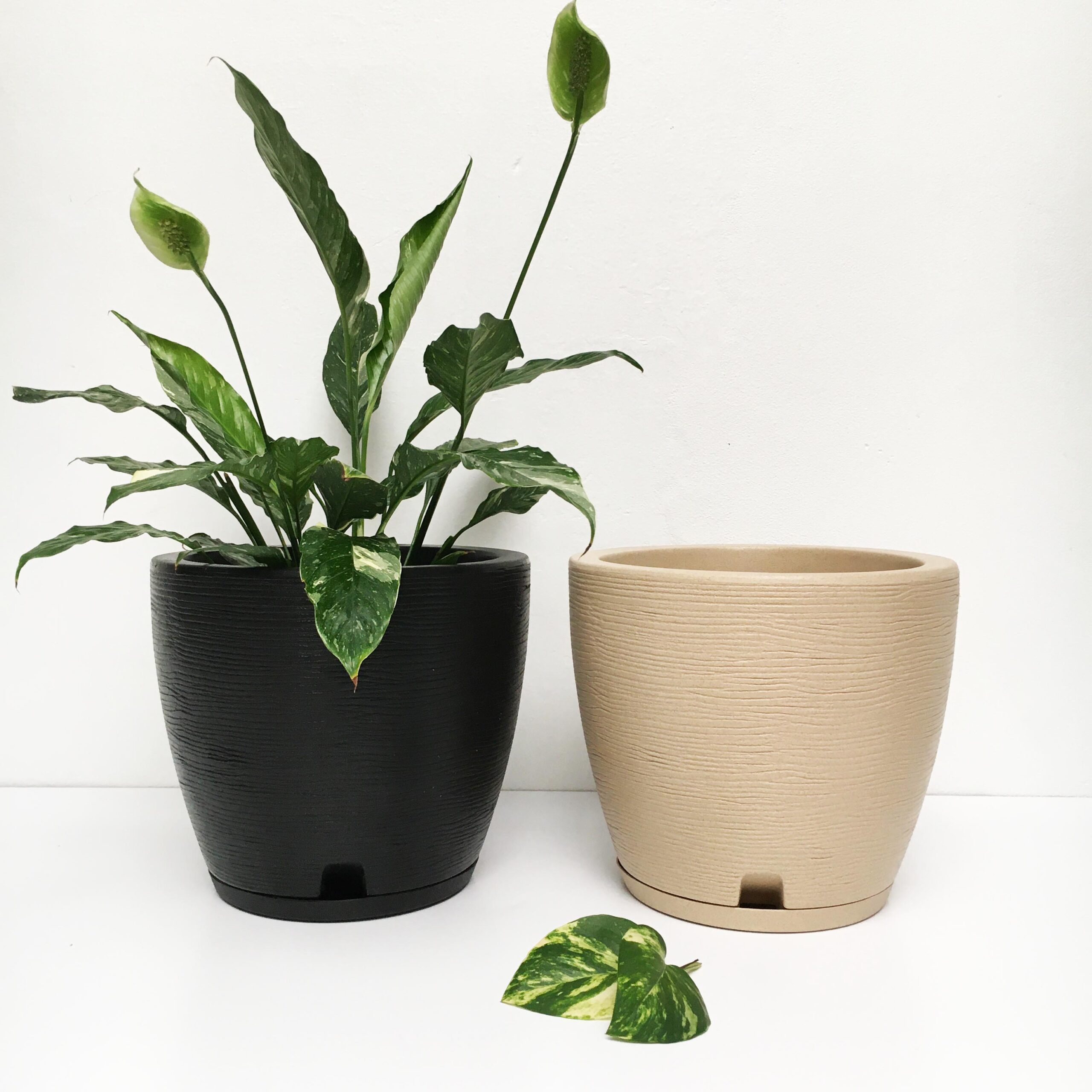 Macetero Bombe Chico Interior Exterior 28 cm - Imagen 2