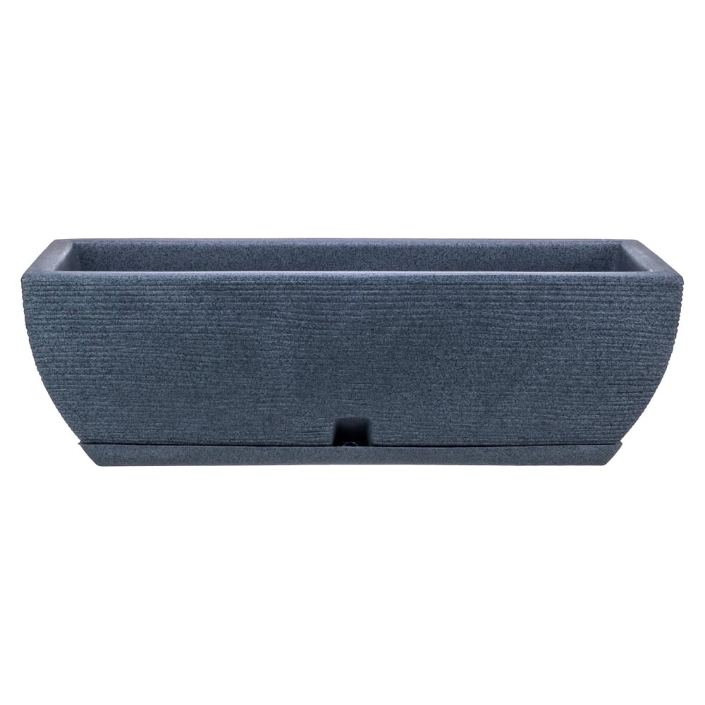 Macetero Jardinera Beige c/base Recolectora de Agua - Imagen 4