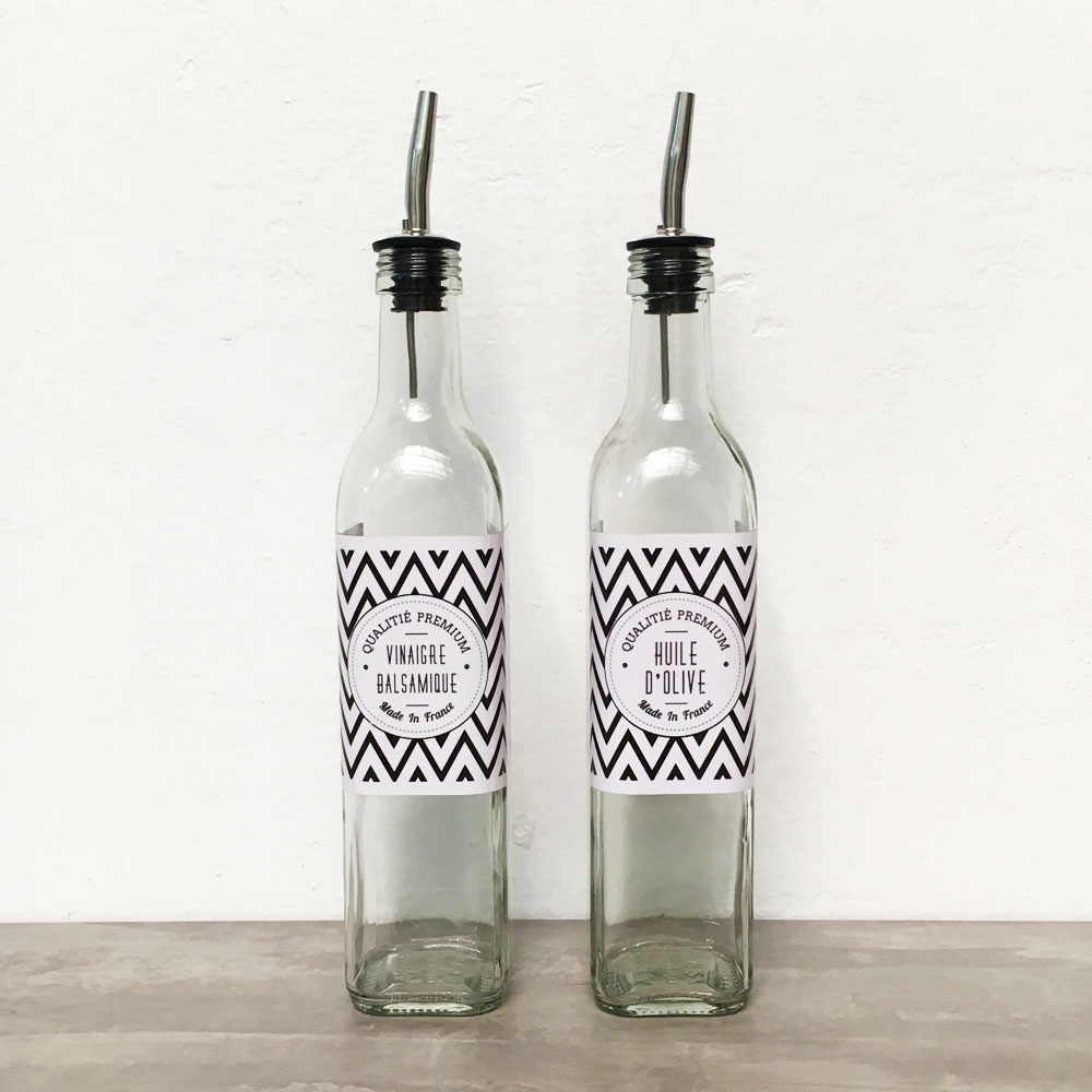 Aceiteras Olio Aceto Set x 2 - Imagen 2