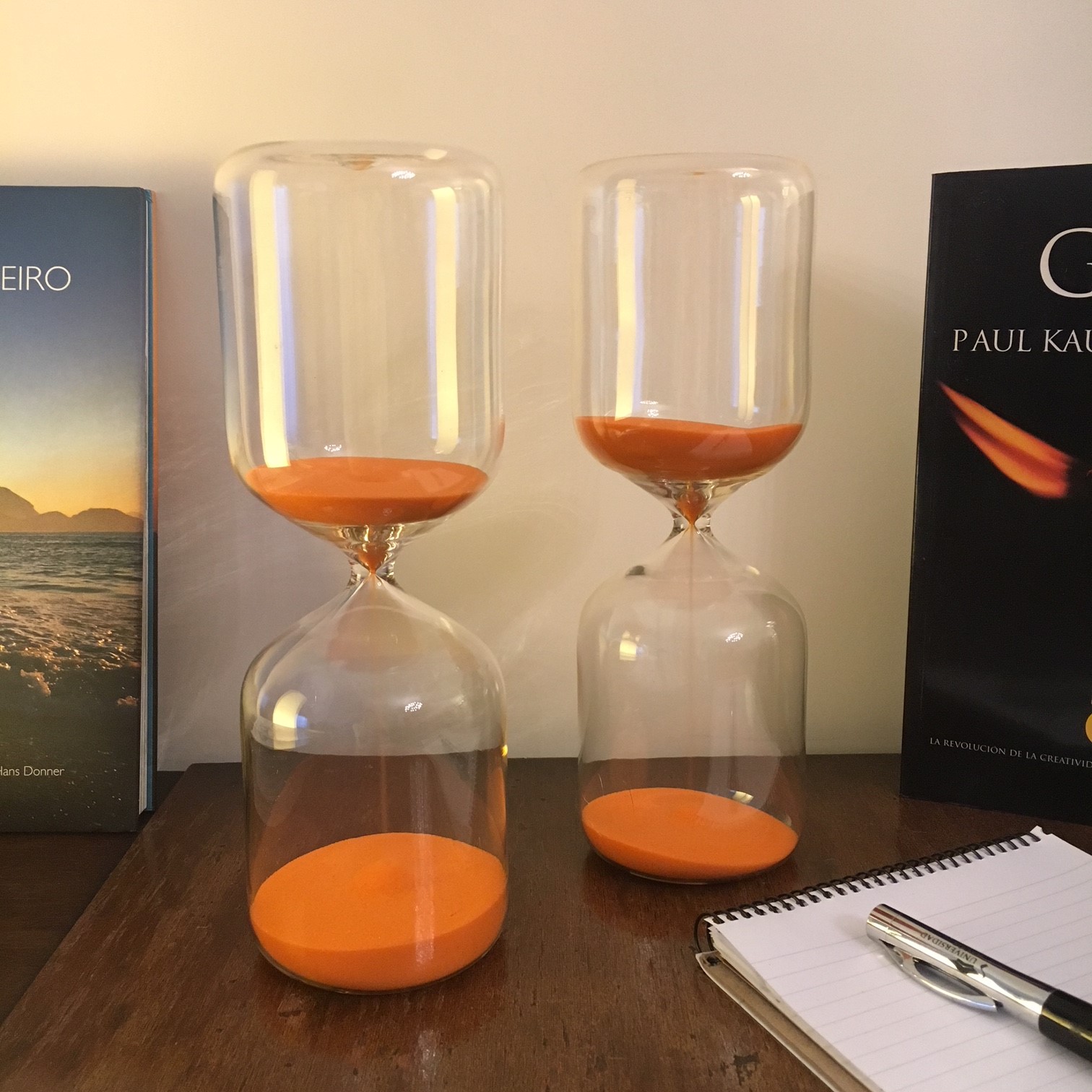 Reloj de Arena en Cristal 24 cm! - Imagen 3