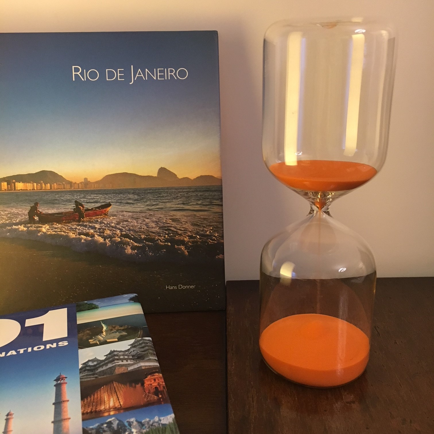 Reloj de Arena en Cristal 24 cm! - Imagen 2