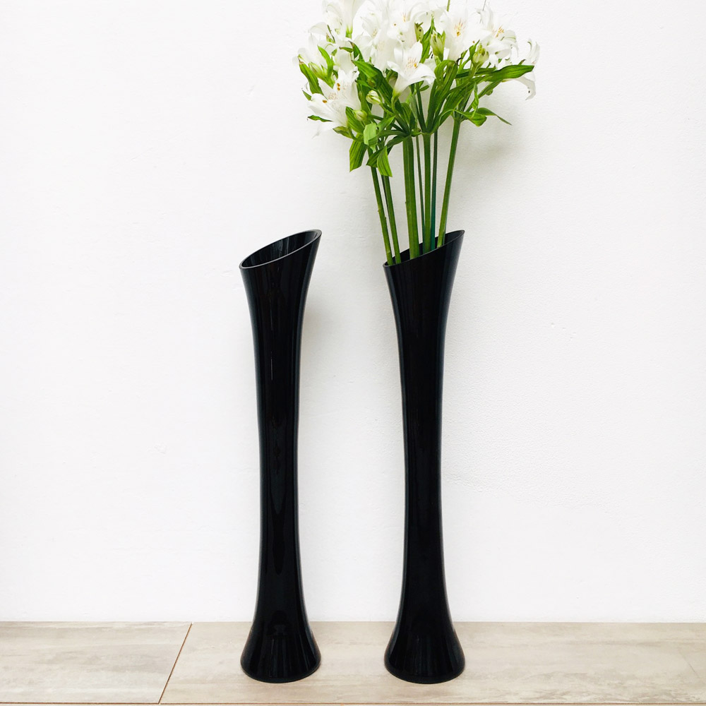 Florero Cala Cristal Negro