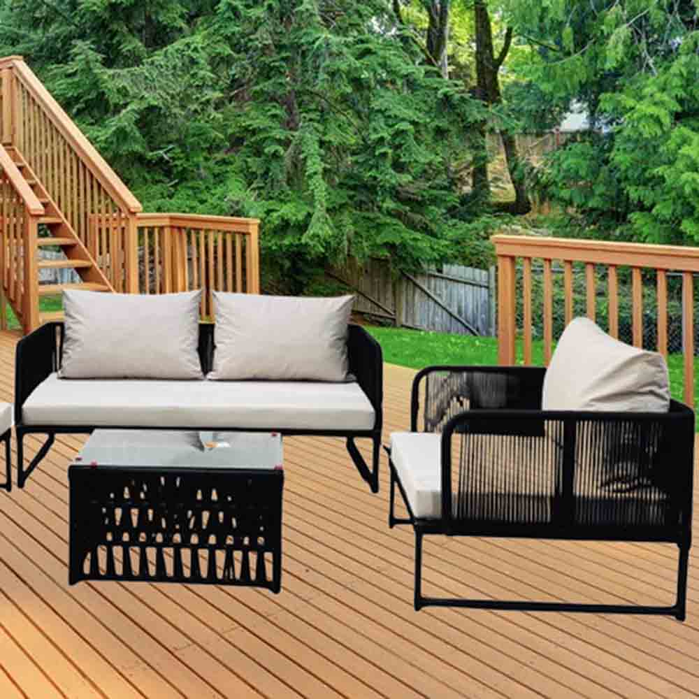 SILLONES SOGA MARINA Exterior LINCOLN Juego 4 Pzas.