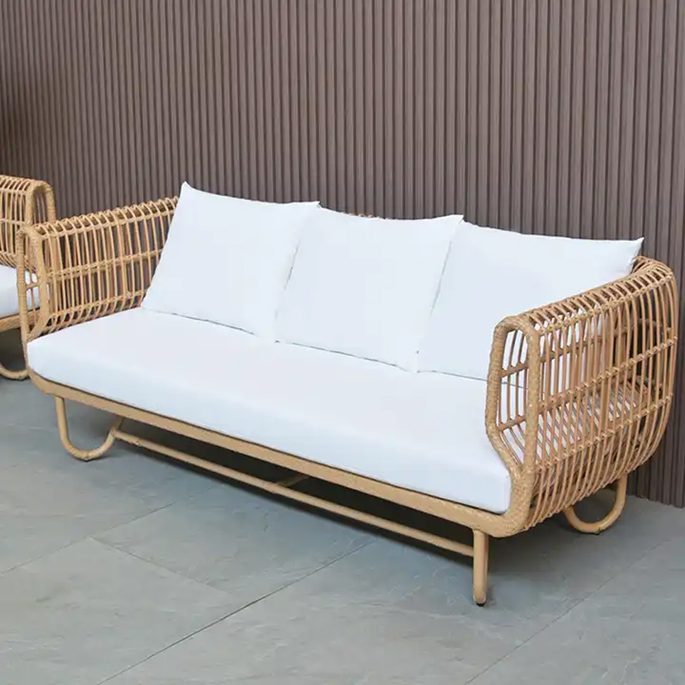 SILLONES Ratán Sintético Exterior Interior MARINO Juego 4 Pzas. - Imagen 5