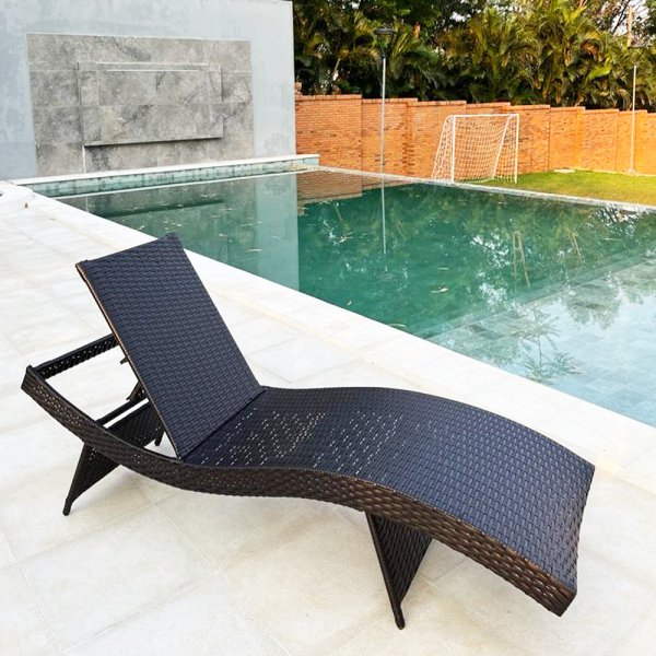 REPOSERA SNAKE Ratán Sintético Exterior