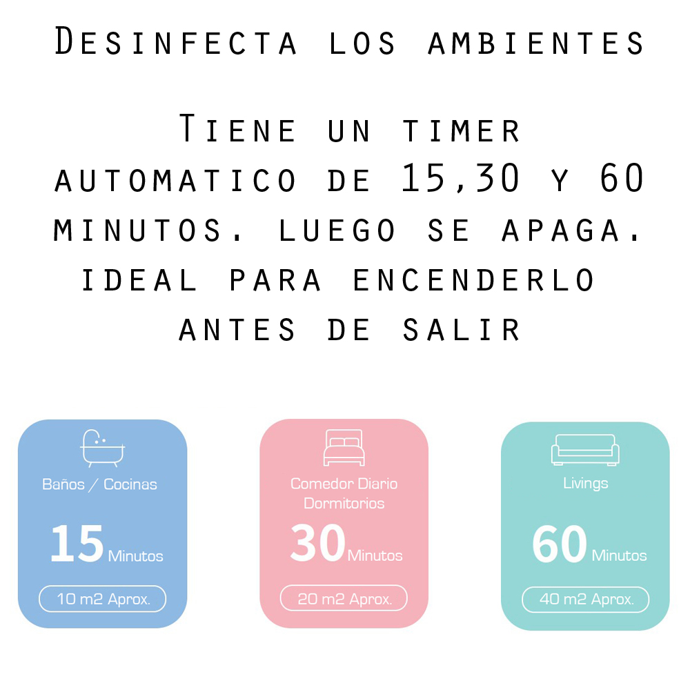 Luz Uv Elimina Insectos, 99% De Virus, Bacterias. No Repele, Elimina! - Imagen 5