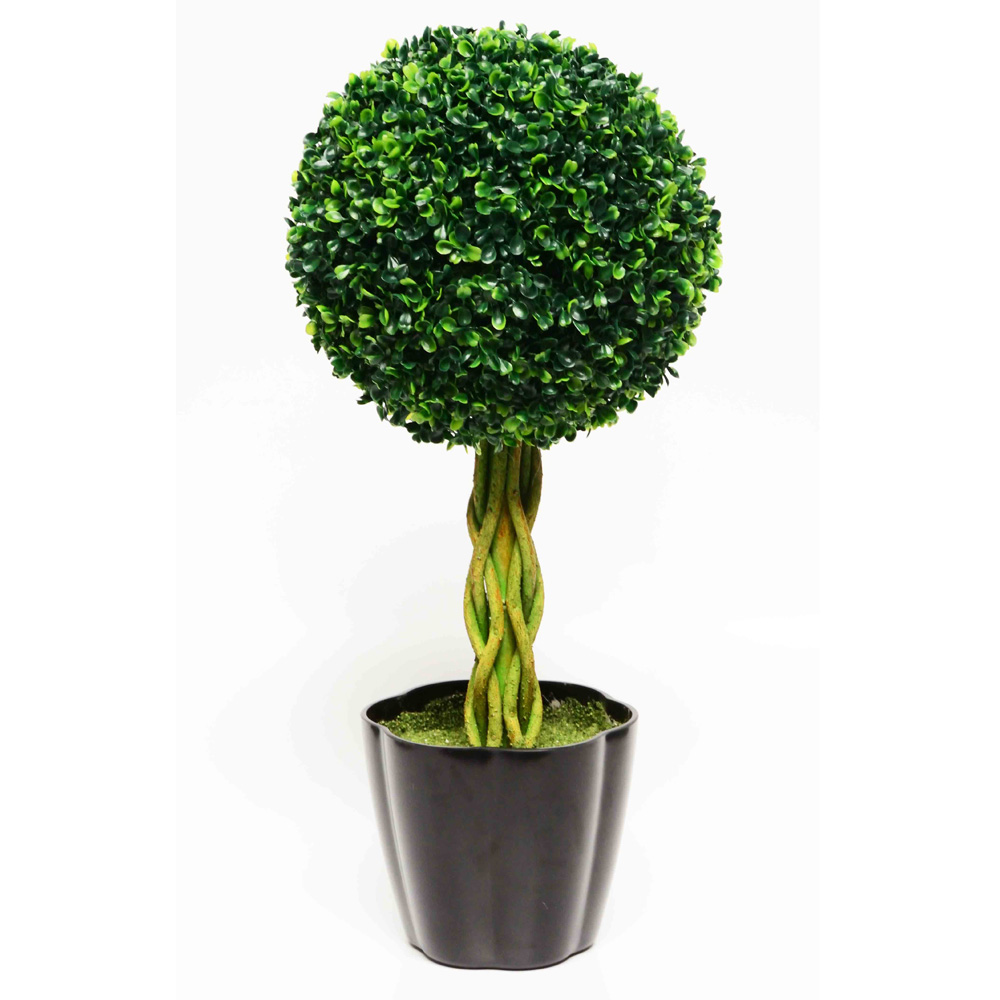 Planta Topiario Esfera Buxus en Maceta H 60 cm