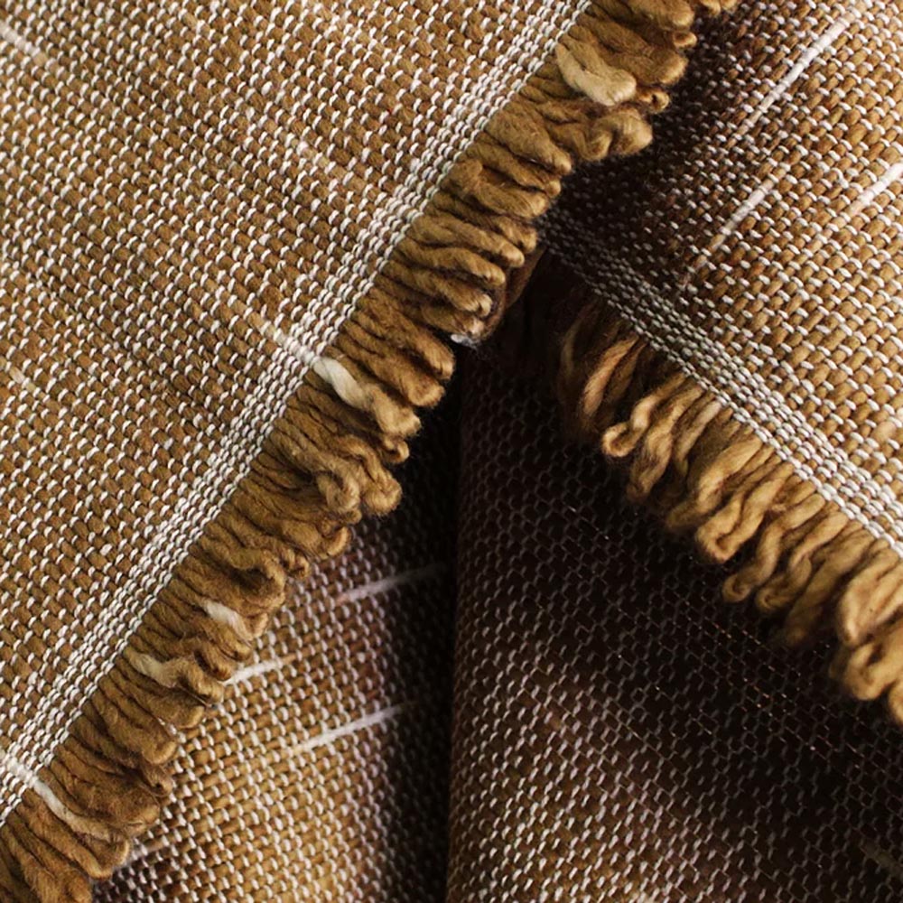 Manta Suave Gruesa Vetas Verde - Imagen 7