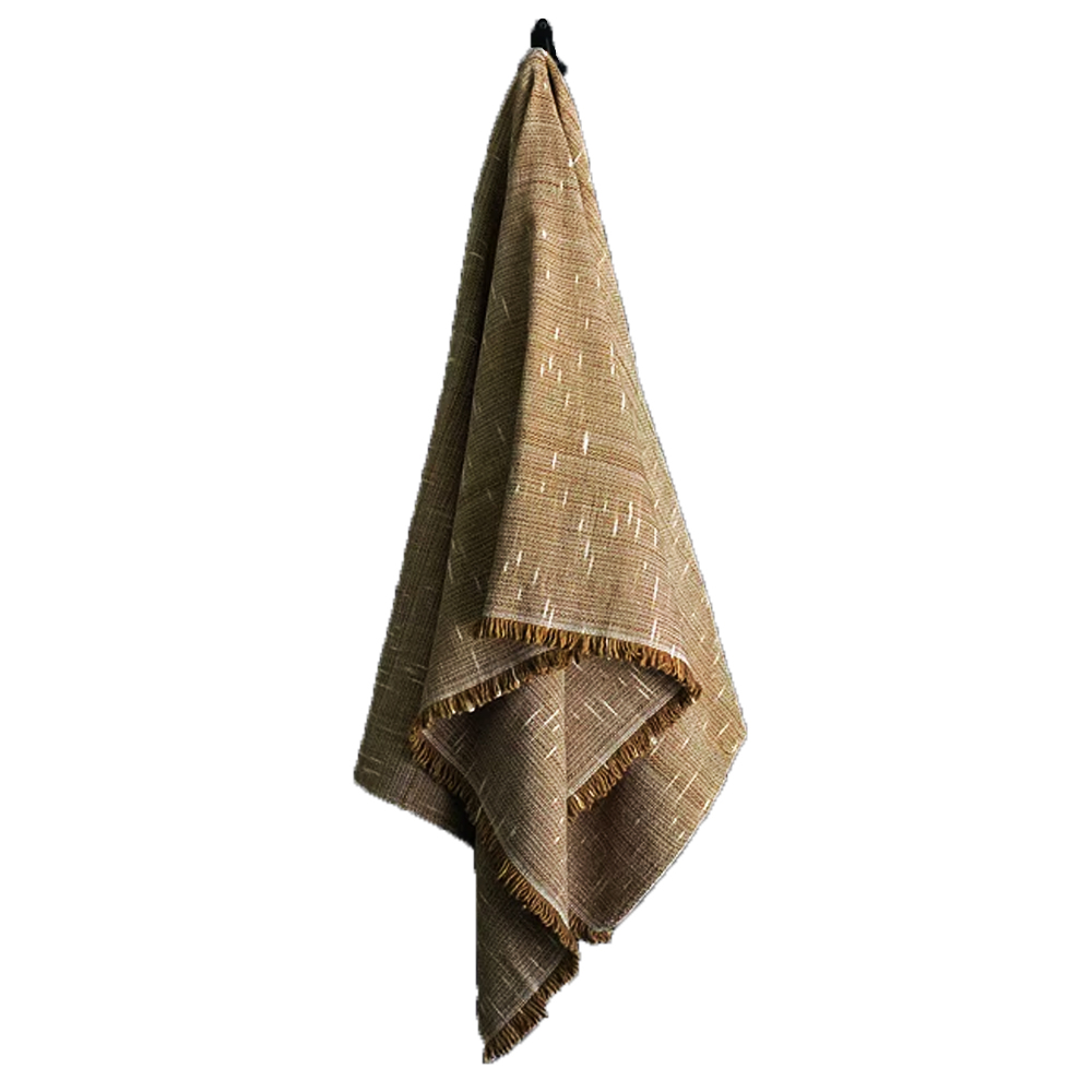 Manta Suave Gruesa Vetas Verde - Imagen 6