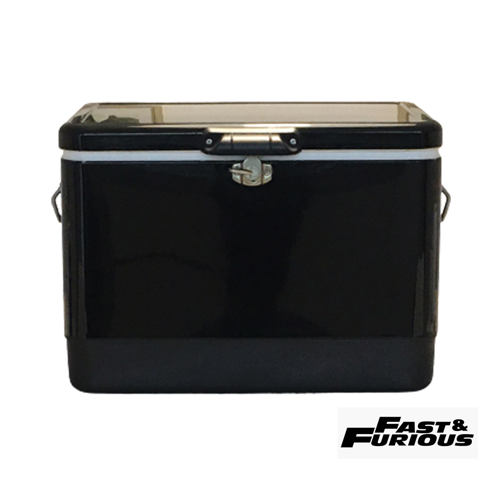 Conservadora Cooler "Rápido y Furioso" 58 Litros Hermética -"de Exhibición" -