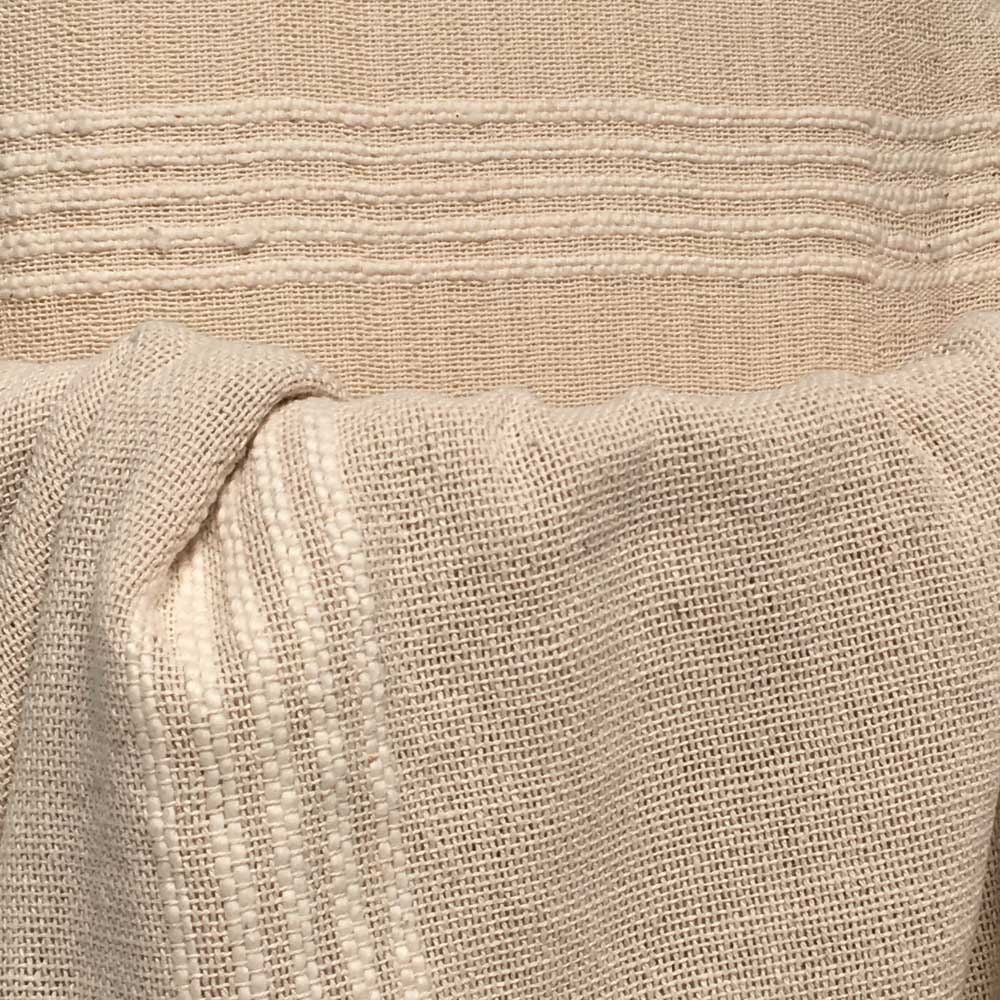 Manta Hilo Cubre Cama 2 Plazas Tejida en Telar - 2.10 x 2 mts. - Imagen 5