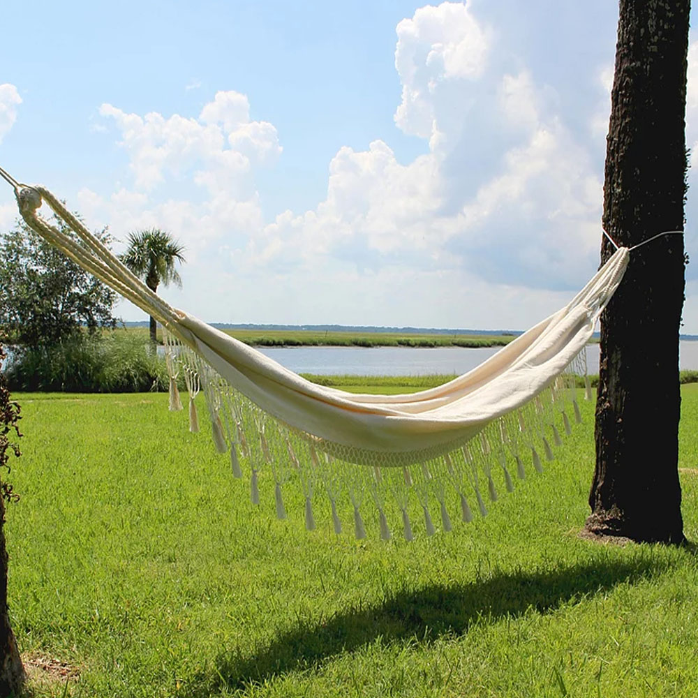 Hamaca Hanói COMBINADA Colgante Tejida a Mano - Imagen 5