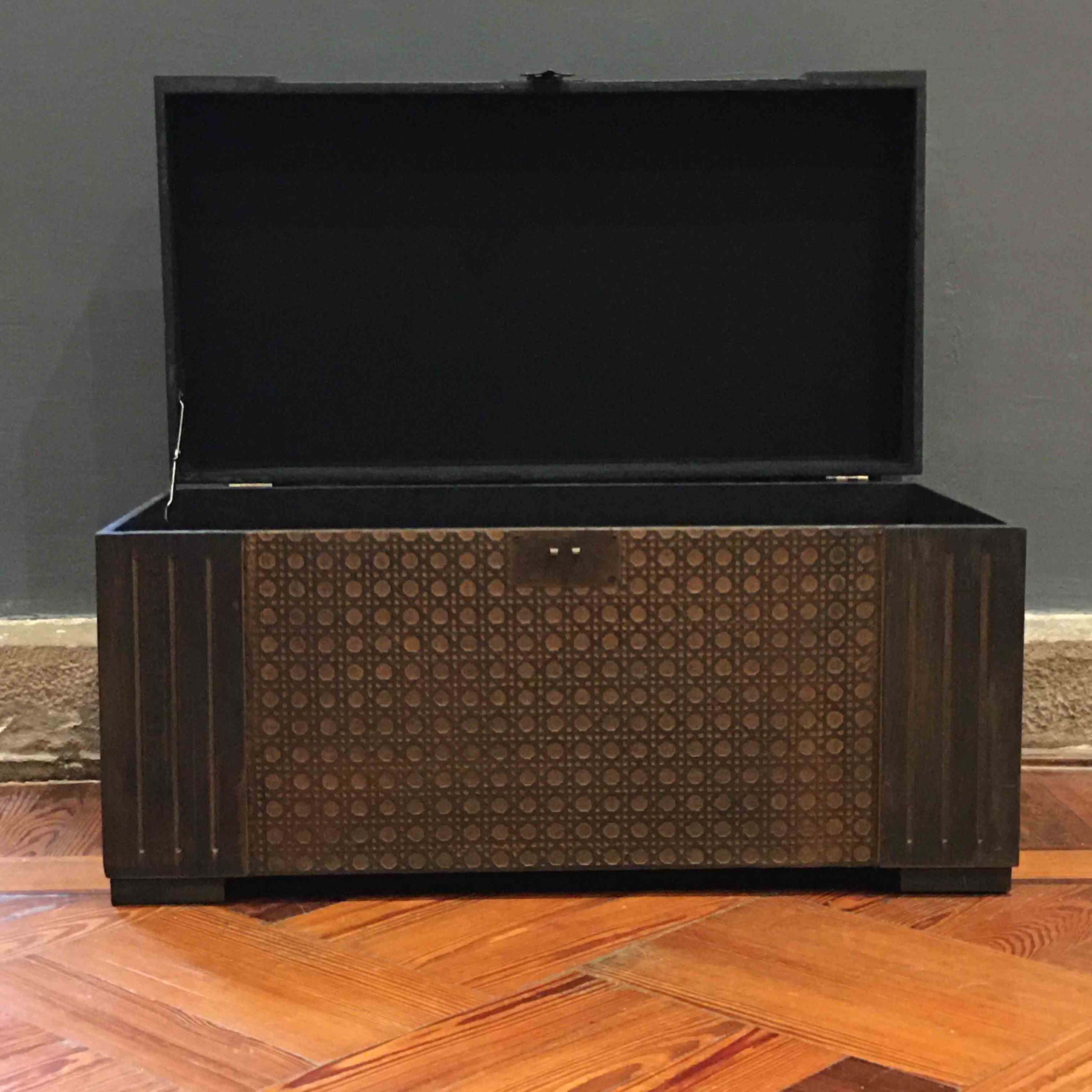 Baúles Ratán y Madera. Set x 3 Unidades - Imagen 4