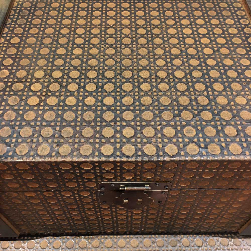 Baúles Ratán y Madera. Set x 3 Unidades - Imagen 2