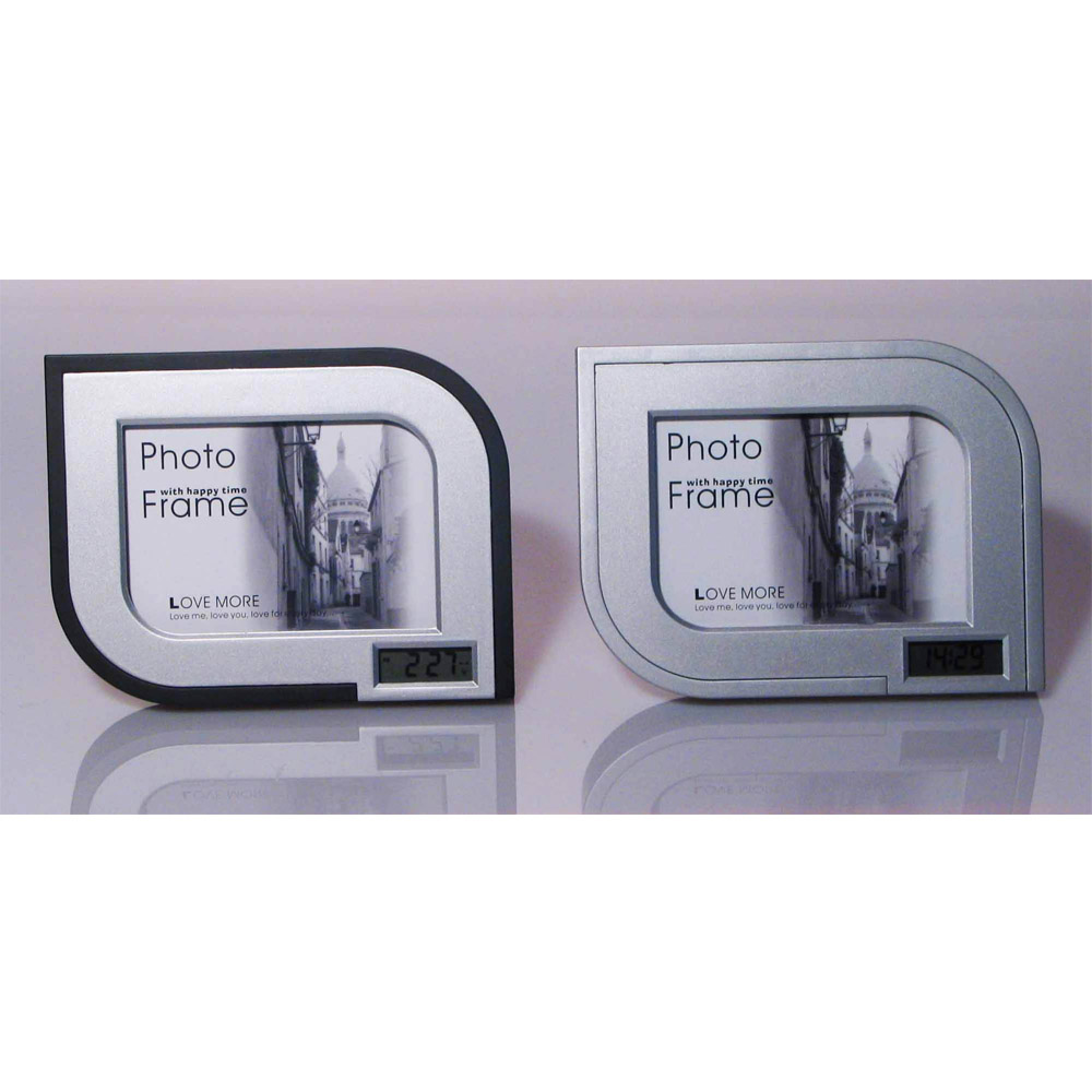 Porta Foto Reloj Alarma