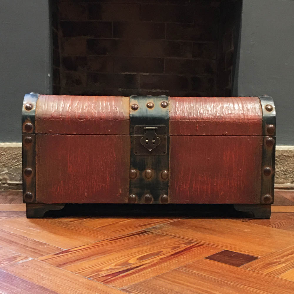 Baúles Caoba Antiguos de Madera. MEDIANO - Imagen 9