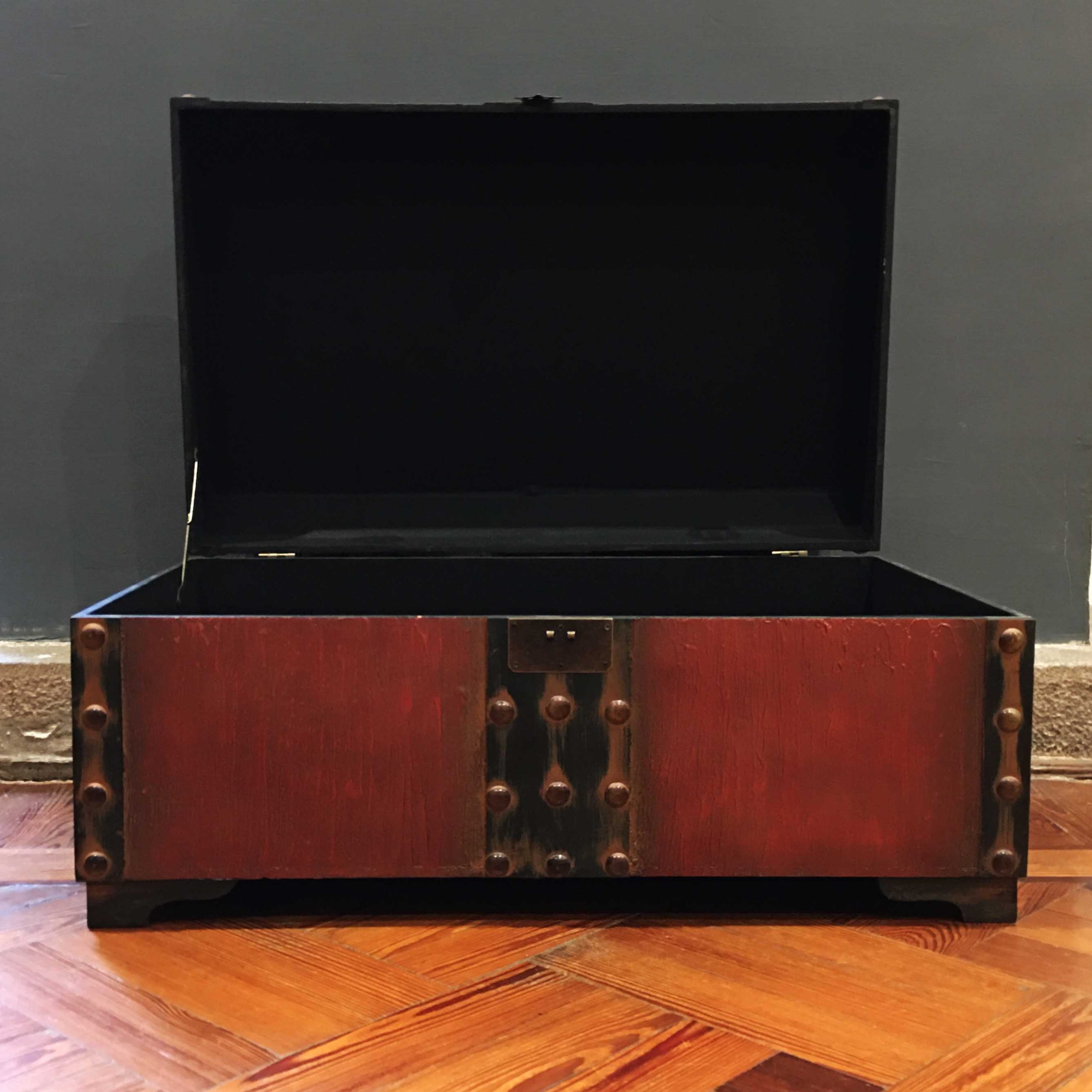 Baúles Caoba Antiguos de Madera. MEDIANO - Imagen 2