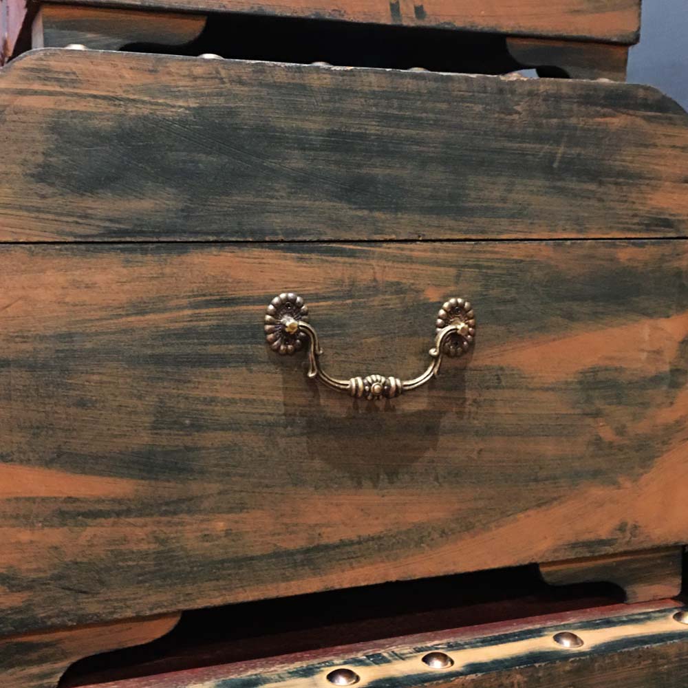 Baúles Caoba Antiguos de Madera. MEDIANO - Imagen 11