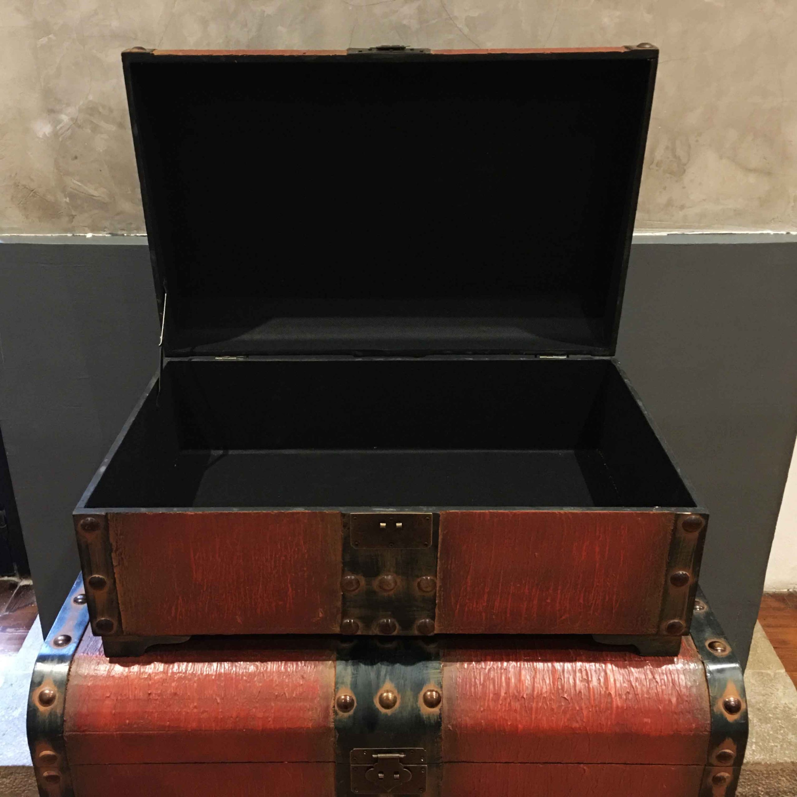 Baúles Caoba Antiguos de Madera. MEDIANO - Imagen 4