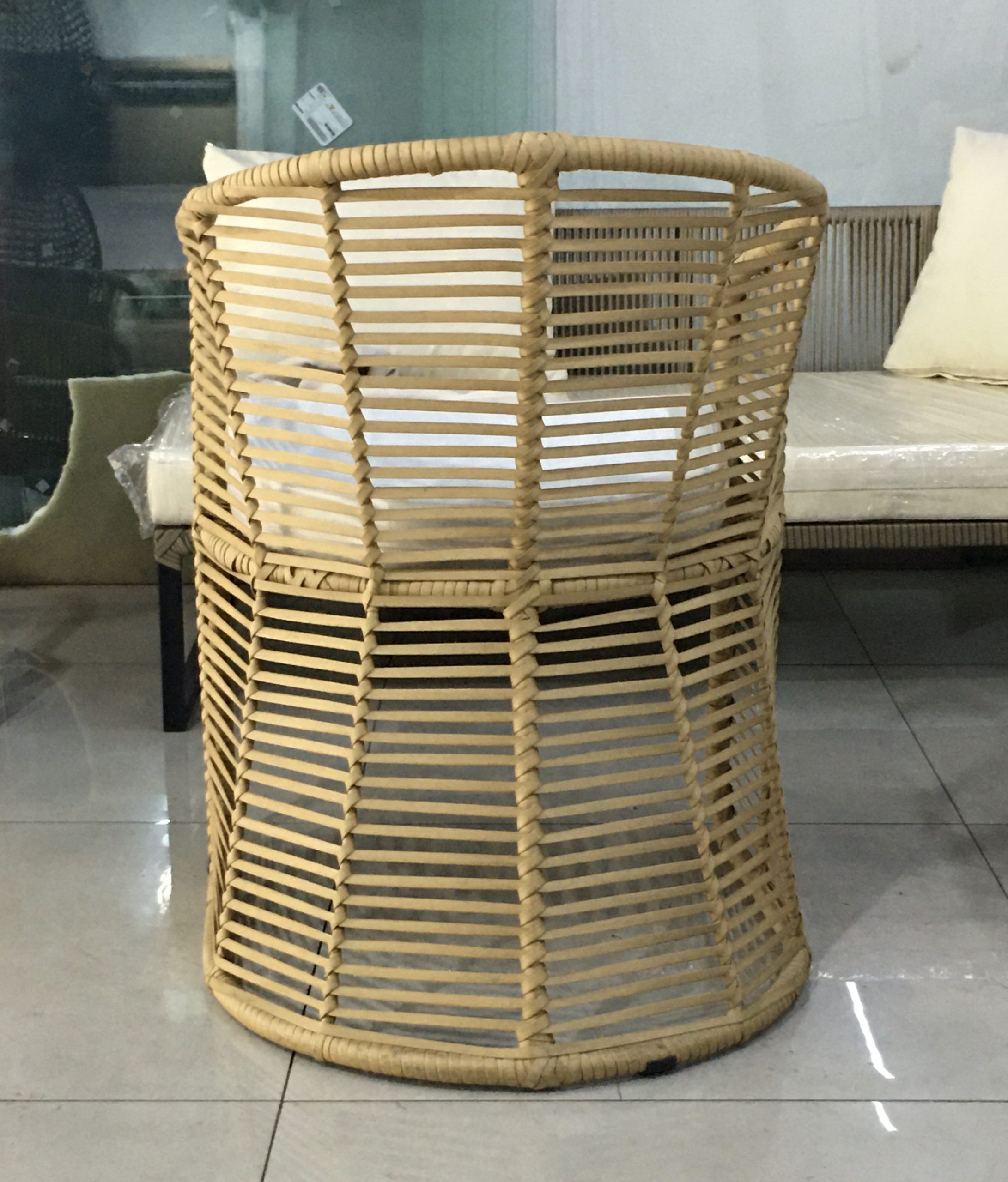 SILLONES Ratán Sintético Exterior Interior RHEMMIS Juego 3 Pzas. - Imagen 2