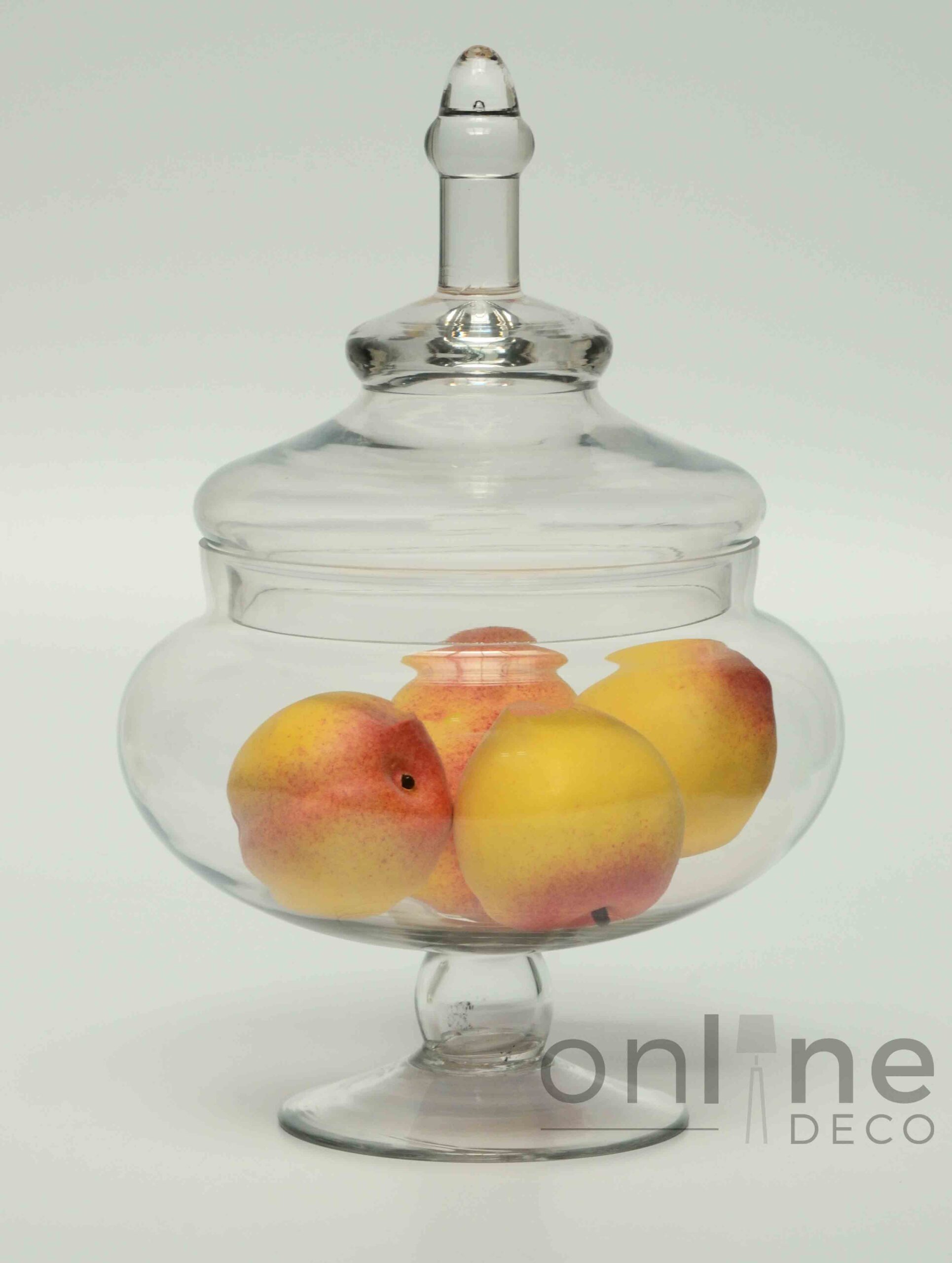 Fruta Durazno decorativo 9 cm - Set x 12 - Imagen 2