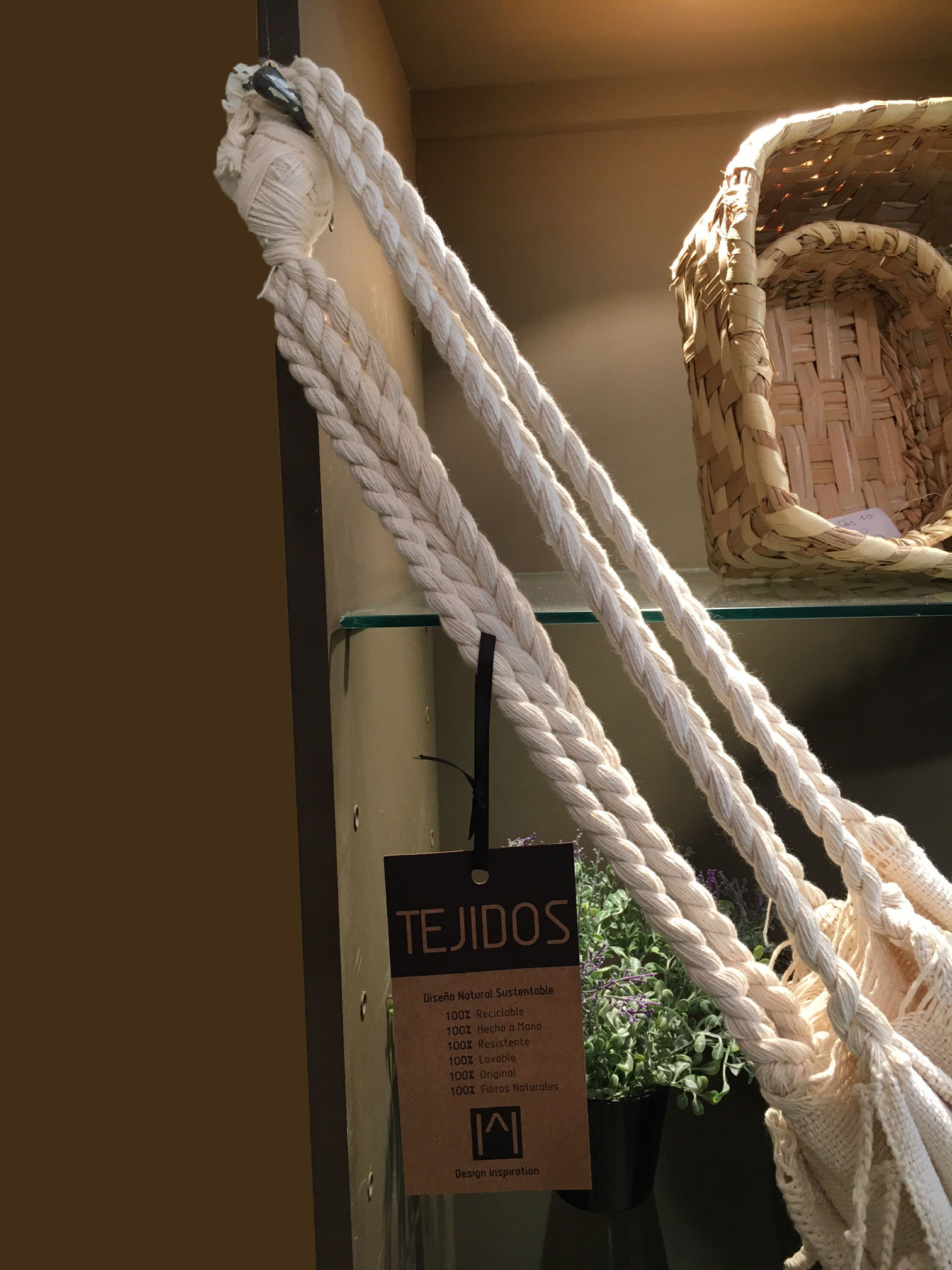 Hamaca Hanói COMBINADA Colgante Tejida a Mano - Imagen 3