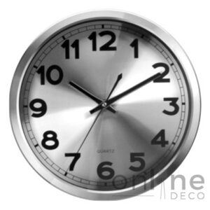 Reloj Pared PREMIUM todo de ACERO de EXHIBICION