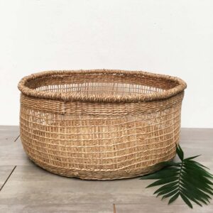 Cesta Ceremony Grande Fibras Naturales Sustentable 46 cm de Diámetro