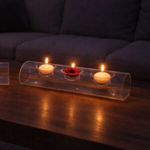 Candelabro Cristal 3 Velas