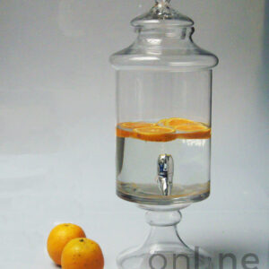 Dispenser Cristal con Grifo y Pie