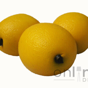 Fruta Limón Mini decorativo  - Estuche x 12