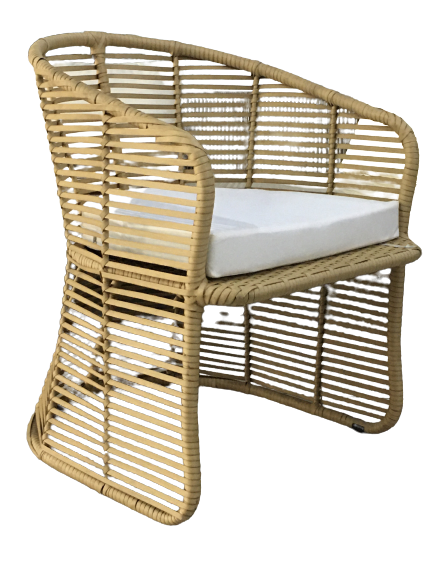 SILLONES Ratán Sintético Exterior Interior RHEMMIS Juego 3 Pzas. - Imagen 8