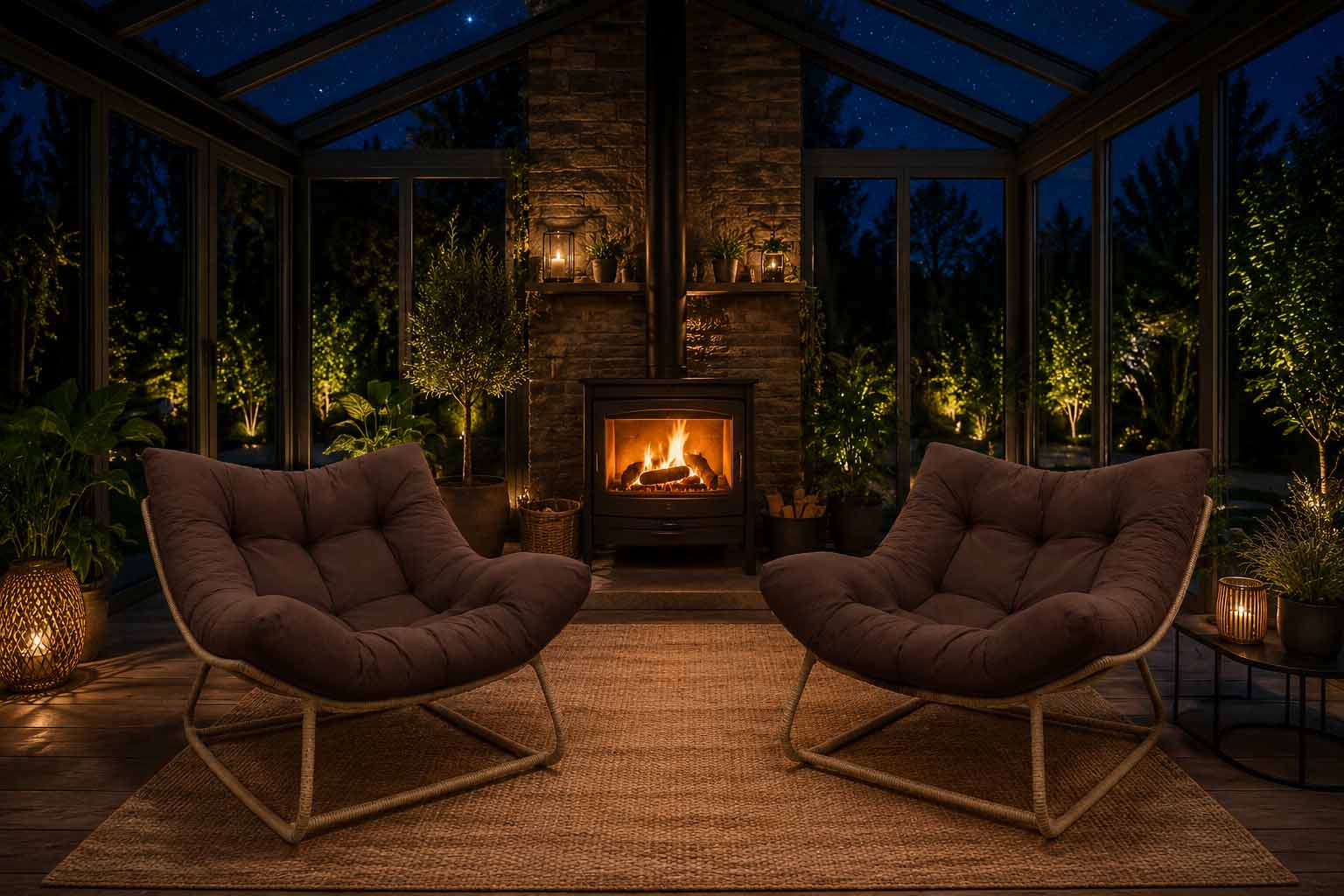 MECEDORA RELAX TABACO Exterior Interior - Imagen 6