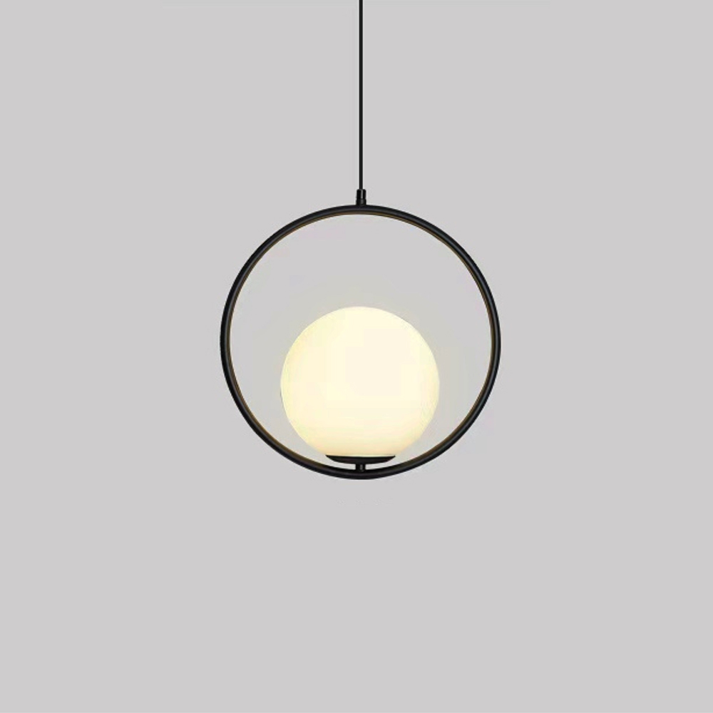 Lámpara Colgante VITRA CIRCULAR NEGRA - Imagen 2